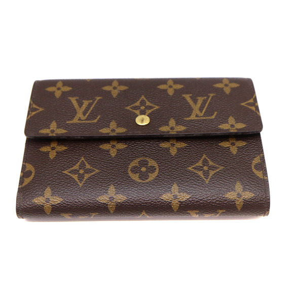 Louis Vuitton Porte Tresor Etui Papier Wallet Monogram Brown - Picture 2 of 8